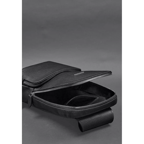 Мужская сумка-слинг BlankNote Blackwood черная (BN-BAG-49-bw): Тип Сумки