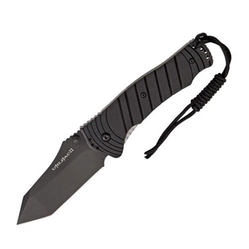 Ніж Ontario Utilitac II Tanto JPT-4S чорний клинок (8914)