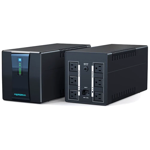 MARSRIVA MR-UF1000P1500VA Line-interactive: Количество Euro-розеток, шт 6