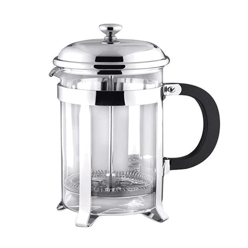 Заварник для кофе и чая Vinzer Classic 600мл (89377): Цвет серебристый