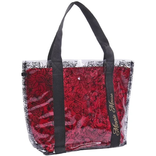Женская сумка шоппер Cerda Disney - Minnie Straps Transparent Handbag красная (2100003306)