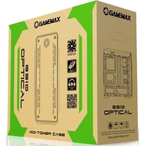 Корпус GameMax G510 Optical Black фото 7