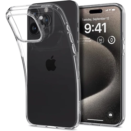 Чехол для iPhone Spigen Liquid Crystal Crystal Clear (ACS06647) for iPhone 15 Plus