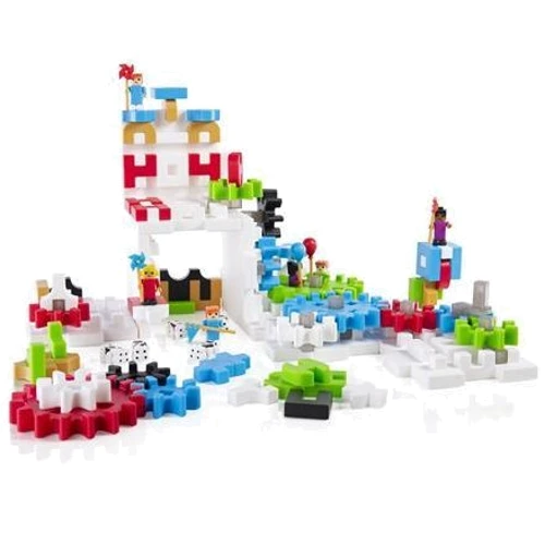 Конструктор Guidecraft IO Blocks Tabletop System с дополненной 3d реальностью, 118 деталей (G9640)