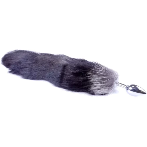 Анальная пробка S с хвостом BOSS of TOYS Boss Series Fox TAIL Black XXL, BS6400097