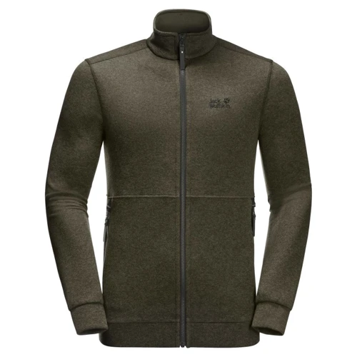 Толстовка Jack Wolfskin Finley Jacket 1708301-4144 50 хаки на молнии