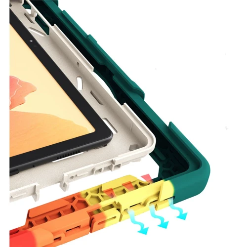 Аксессуар для iPad BeCover Armored Shockproof Case with Stand Blue (707238) for iPad mini 6 2021: Материал Пластик