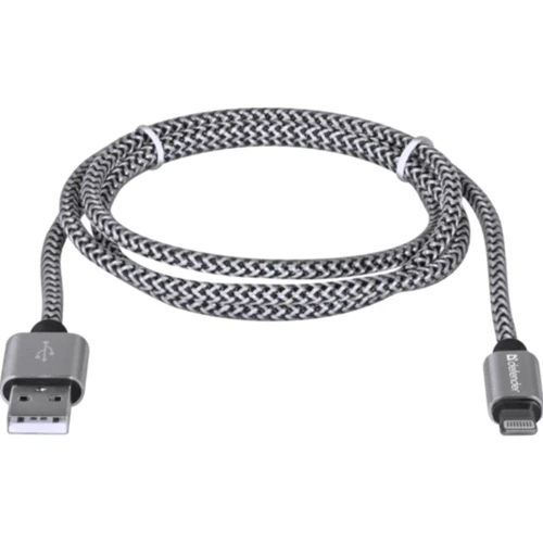 Кабель Defender PRO USB Cable to Lightning 1m White (87809): Тип USB Cable - Lightning