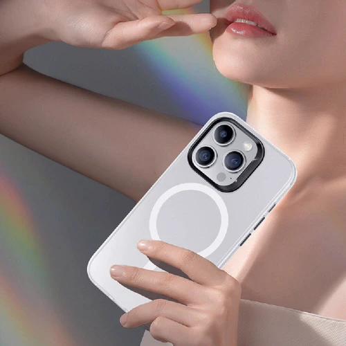 Чехол для iPhone Benks MagClap Lucid Armor Protective White for iPhone 15 Pro фото 5
