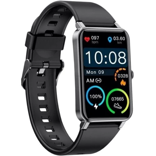 Смарт-часы Globex Fit Black: Материал ремешка силикон