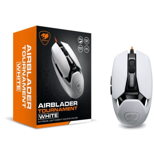 Мышь Cougar AirBlader Tournament White: Вес 170 г