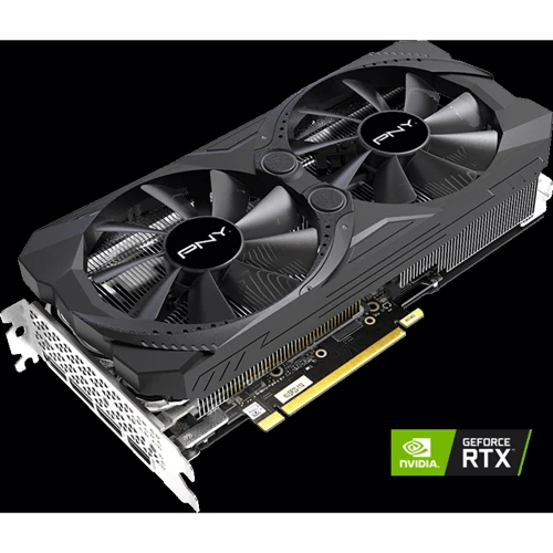 Видеокарта PNY GeForce RTX 3070 UPRISING Dual Fan LHR 8GB (VCG30708LDFMPB) фото 8