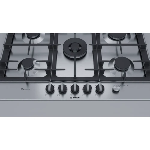 Варильна поверхня газова Bosch PCQ7A5M90R: Кількість конфорок 5