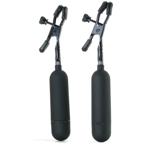 Виброзажимы на соски Fetish Fantasy Cordless