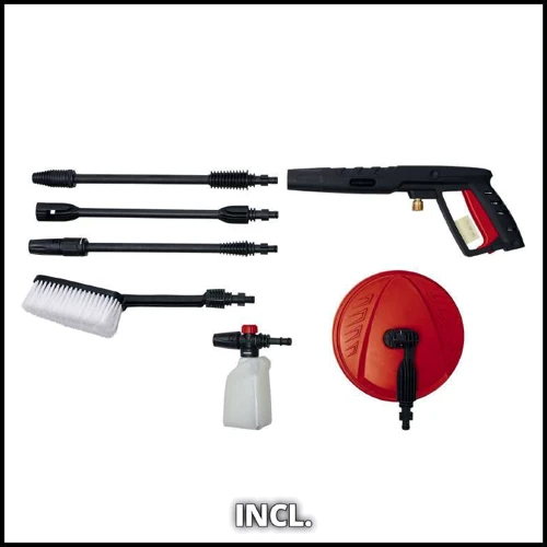 Мінімийка високого тиску Einhell TE-HP 140 (4140760): Продуктивність (л / год) 420