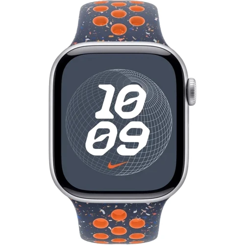 Apple 42mm Blue Flame Nike Sport Band - S/M (MYJW3ZM/A): Совместимость Apple Watch 42mm, Apple Watch 38mm, Apple Watch 40mm, Apple Watch 41mm