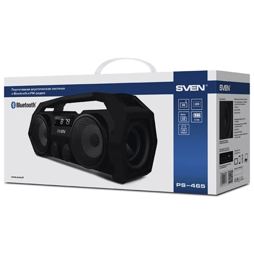 Акустика SVEN PS-465 Black: Звуковая система 2.0