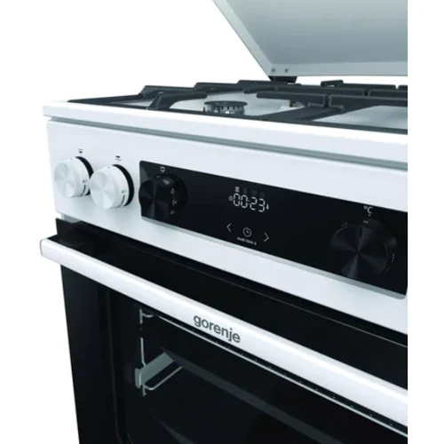 Плита комбинированная Gorenje GKS6C71WF: Объем духовки, л 71