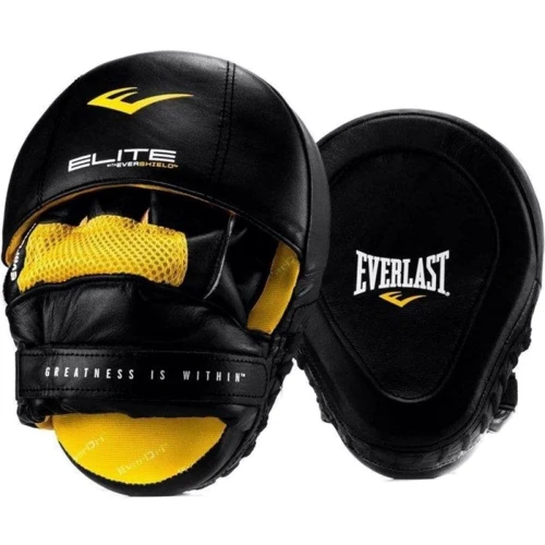 Лапи боксерські Everlast ELIT MANTIS MIT чорний Уні OSFM (722371-70-8)