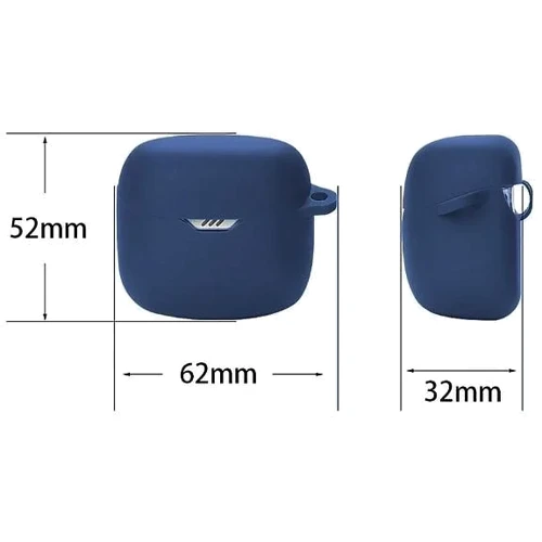 Чехол BeCover Silicon Case Deep Blue (710185) for JBL Tune Flex: Материал Силикон