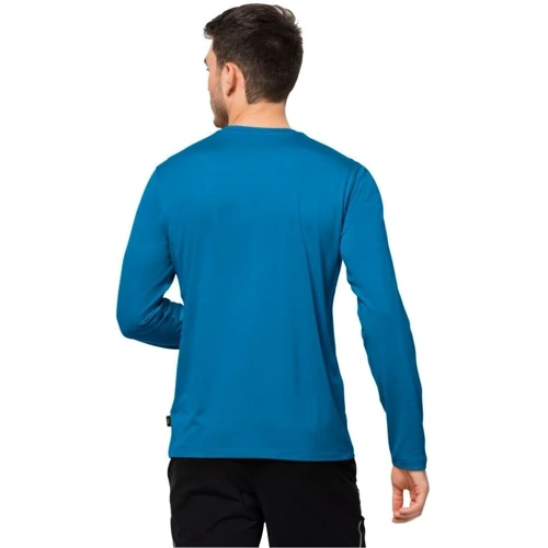 Термолонгслив Jack Wolfskin Sky Thermal LS T M 1808681_1363 52 (XL) синій: Вид Термолонгслив