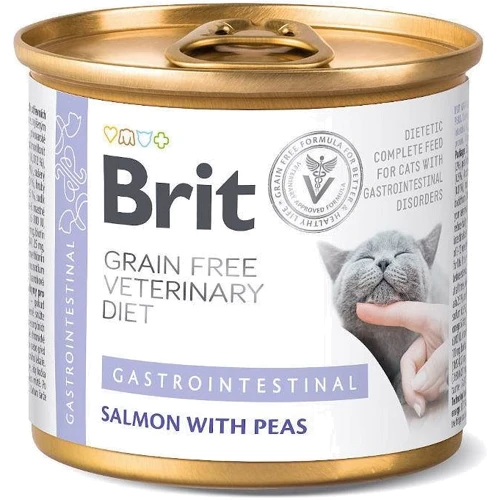 Влажный корм для котов Brit GF Veterinary Diet Cat Cans Gastrointestinal 200 г (8595602549856)