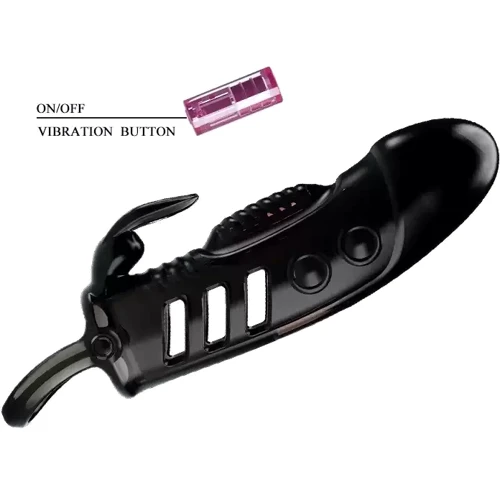 Удлиняющая насадка с вибростимуляцией PRETTY LOVE - PENIS SLEEVE Sloane, BI-026243-1