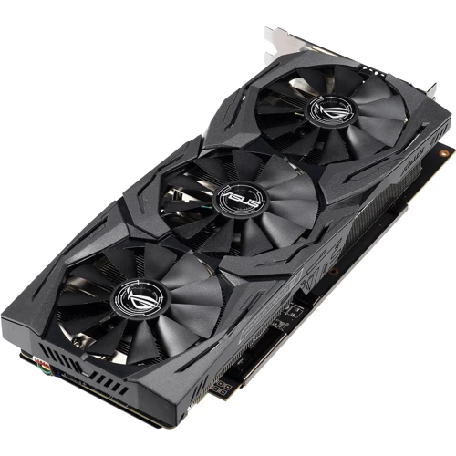 Видеокарта ASUS Radeon RX 590 STRIX 8GB (ROG-STRIX-RX590-8G-GAMING): Интерфейс PCI Express 3.0 x16