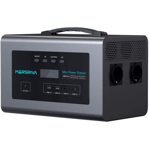 Зарядна станція Marsriva MP6Pro 600W 655 Wh UA