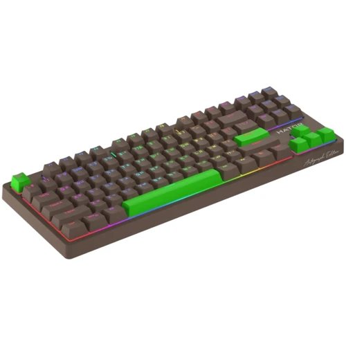 Клавіатура HATOR Rockfall 2 Mecha TKL Autograph Edition Choco (HTK-527): інтерфейс підключення USB
