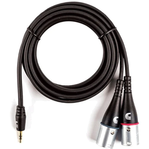 Готовый кабель D'addario PW-MPXLR-06 Custom Series 1/8" to Dual XLR Audio Cable (1.8m)