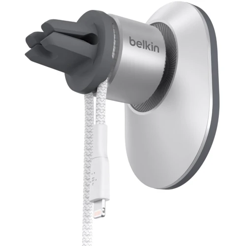 Держатель Belkin Car Holder Air Ven Mount MagSafe Grey (WIC003BTGR) for iPhone 16 I 15 I 14 I 13 I 12 series  фото 5
