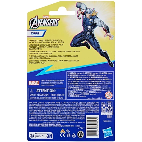 Фигурка HASBRO AVENGERS с аксессуаром серии Марвэл F9337 AVN 4IN THOR (F9325_F9337): Серия Marvel
