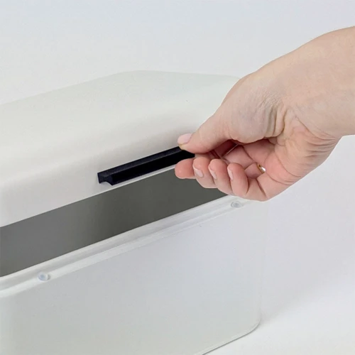 Хлебница KELA Frisca белая матовая (12839)