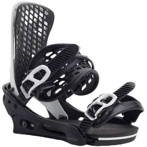 Крепление для сноуборда BURTON GENESIS black/chalk M 2021 (9009521867520)