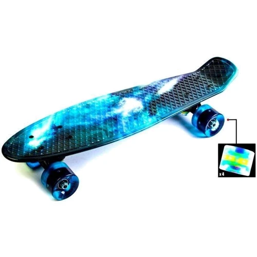 Penny Board Galaxy Светящиеся колеса