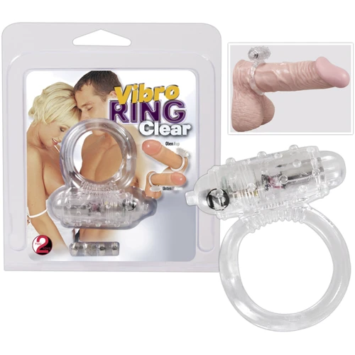 Эрекционное кольцо Orion - Vibro Ring Clear