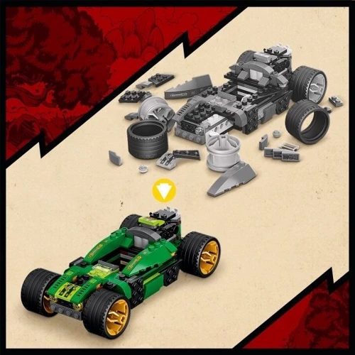 Конструктор LEGO NINJAGO Гоночний автомобіль Ллойда EVO 279 деталей (71763) фото 5