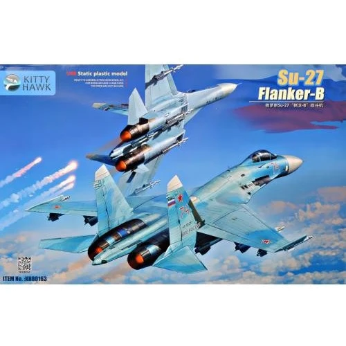 Модель Kitty Hawk Истребитель Су-27СМ СМ3 Фланкер-Б (KH80163)