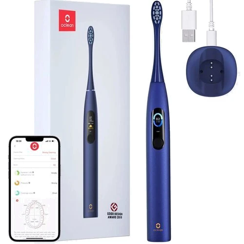 Зубная щетка Oclean X Pro Digital granatowy