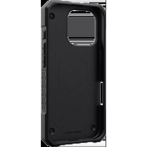 Чохол для iPhone Urban Armor Gear UAG Monarch Pro Magsafe Titanium (114456113636) for iPhone 16 Pro: Матеріали поликарбонат и полиуретан