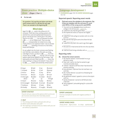 Expert First 3rd Edition Student's Resource Book + Key: Обкладинка М'яка