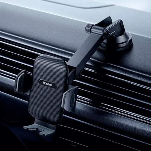 Держатель Baseus Car Holder UltraControl Go Black (C40361600111-00) фото 6