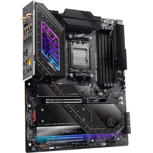 ASRock X870E Taichi: Разъемы на задней панели USB 3.2 Gen 2, USB 3.2 Gen 1, USB 2.0, USB Type-C