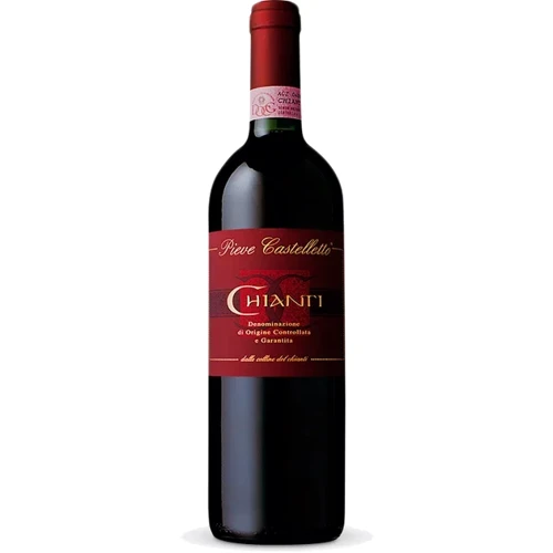 Вино Pirovano Pieve Castelletto Chianti DOCG красное сухое 0.75 л (YL8000013003793)