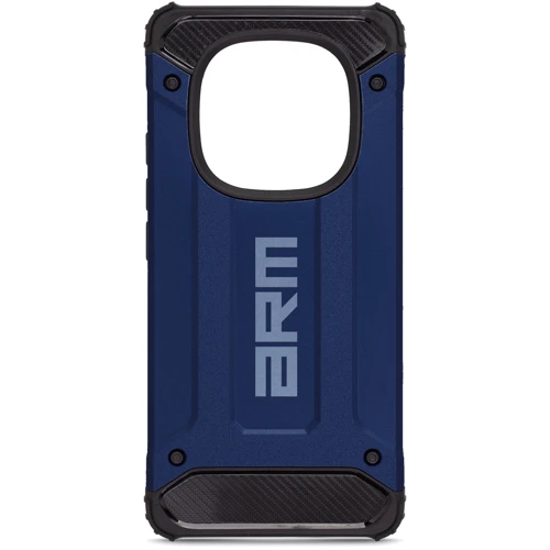 Чехол для телефонов ArmorStandart Panzer Dark Blue for Xiaomi Redmi Note 14 Pro+ 5G (ARM79852): Тип накладка на заднюю часть