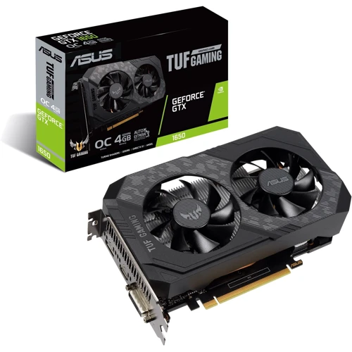 Видеокарта ASUS GeForce GTX1650 4096Mb TUF OC D6 GAMING (TUF-GTX1650-O4GD6-GAMING): Назначение Геймерские