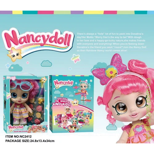 Ляльковий набір Nancy Dolls Donatina Kindi Kids (NC2412)