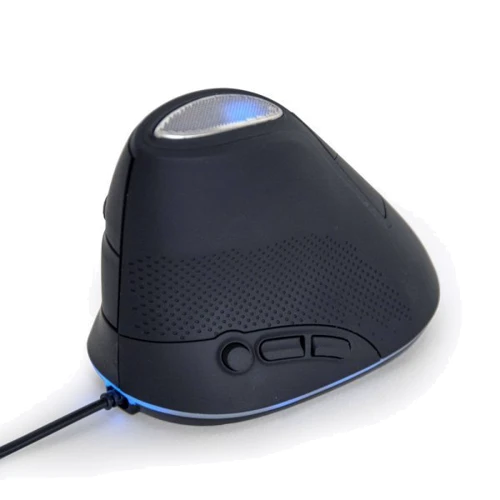 Мишка Gembird MUS-ERGO-03 Black: Ергономіка для правой руки