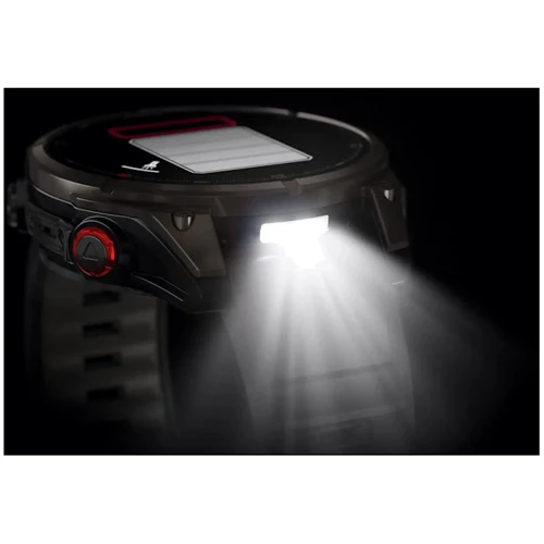Смарт-часы Garmin Fenix 8 Pro AMOLED 47mm Sapphire Carbon Grey DLC Titanium with Chestnut Leather Band (010-03198-40)